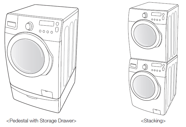 Samsung VRT Washer User Manual: Features, Setup, and Troubleshooting Guide 1 Samsung VRT smaller and laundry washer layout