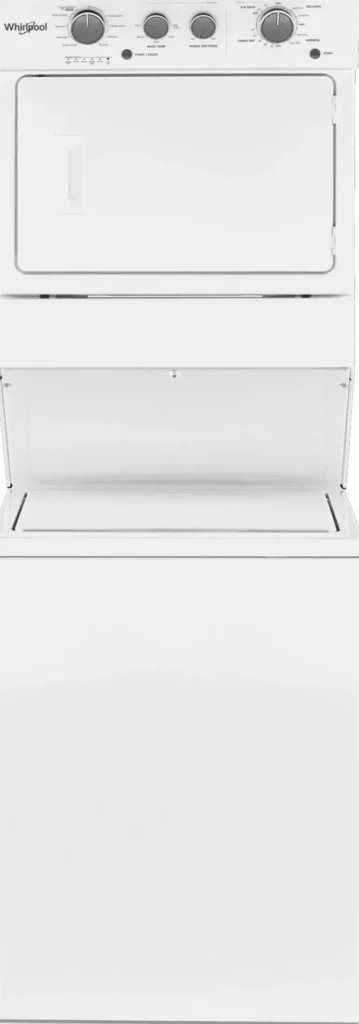 Download Whirlpool WET4027HW Washer-Dryer Manual: Control Panel & Feature 2 Whirlpool Washer-Dryer View