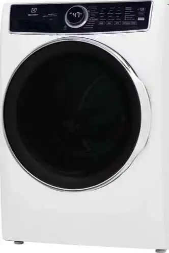 Electrolux ELFW7637AW Front-Load Washer User Manual | Installation & Specifications 1 Electrolux ELFW7637AW front-load washer with large drum, energy-efficient design, and digital controls.