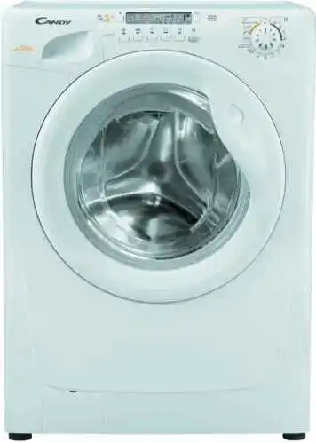 Candy GO W 485 D User Manual - Safety Measures and Specifications 1 Candy GO W 485 front-loading washing machine with energy-efficient design.